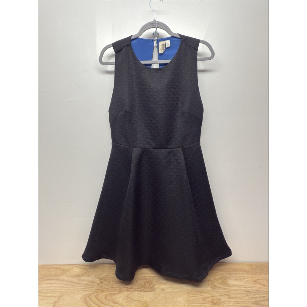 Anthropologie‎ Bird Cage Open Back Mini Dress Large Fit and Flare Sleeveless #34